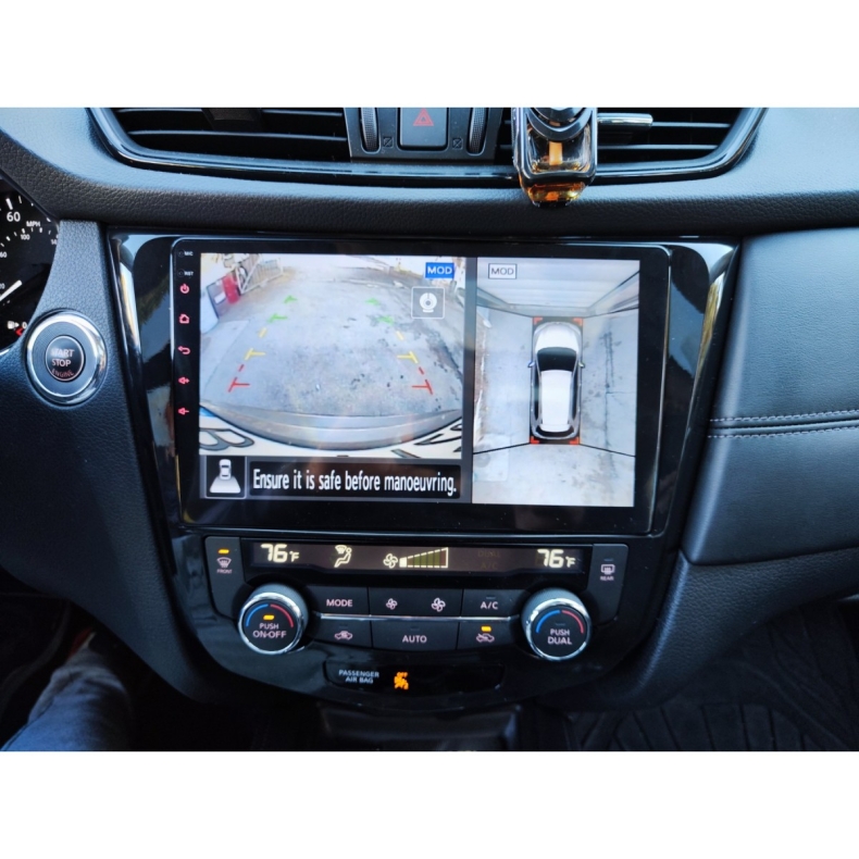 Мултимедия за Nissan Qashqai X-Trail Rogue (2013-2019) 10" - Климатроник - Image 3