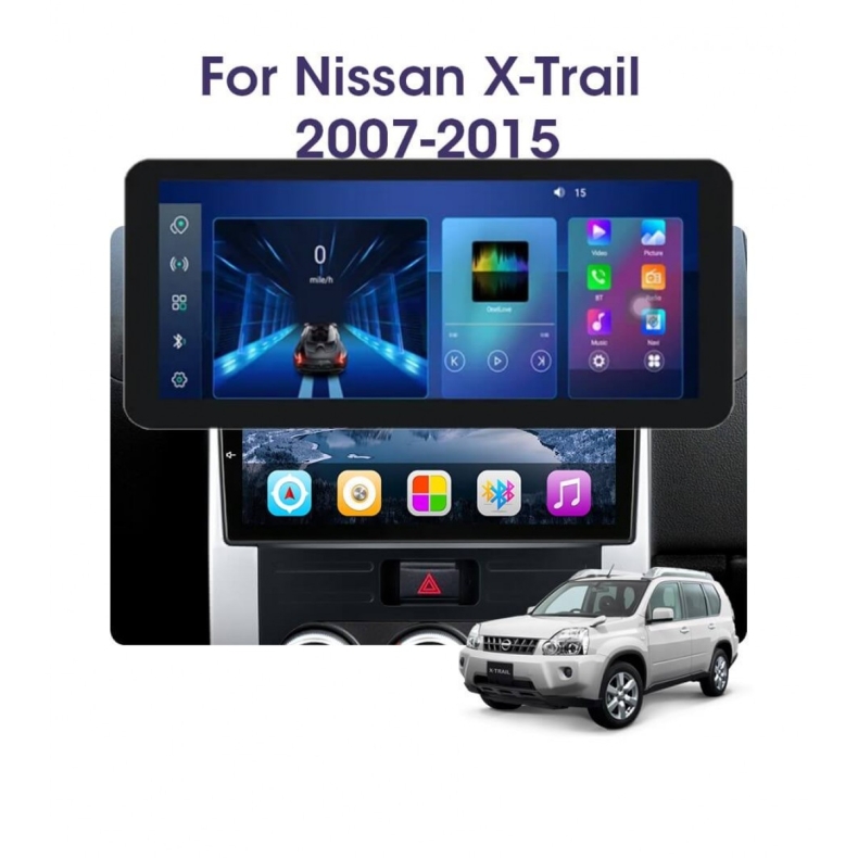 Мултимедия за Nissan X‑Trail (2007–2015) 12.3″ - Image 2