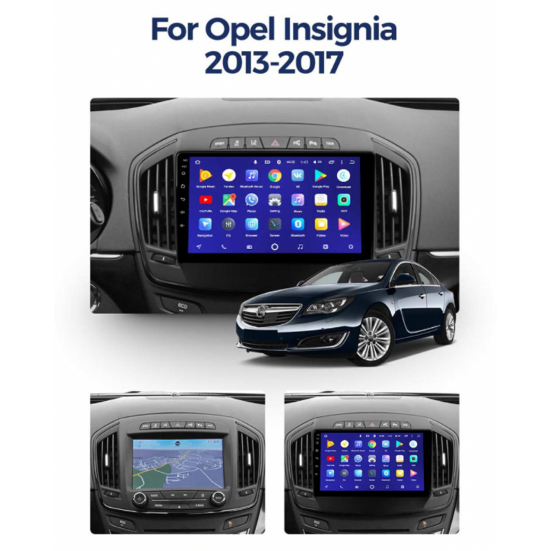 Мултимедия за Opel Insignia (2013–2017) 9″ - Facelift - Image 3