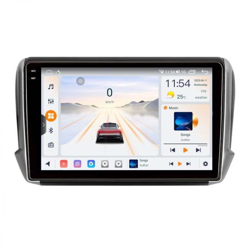 Мултимедия за Peugeot 2008 208 (2012–2019) 10" - 1DIN - Image 2