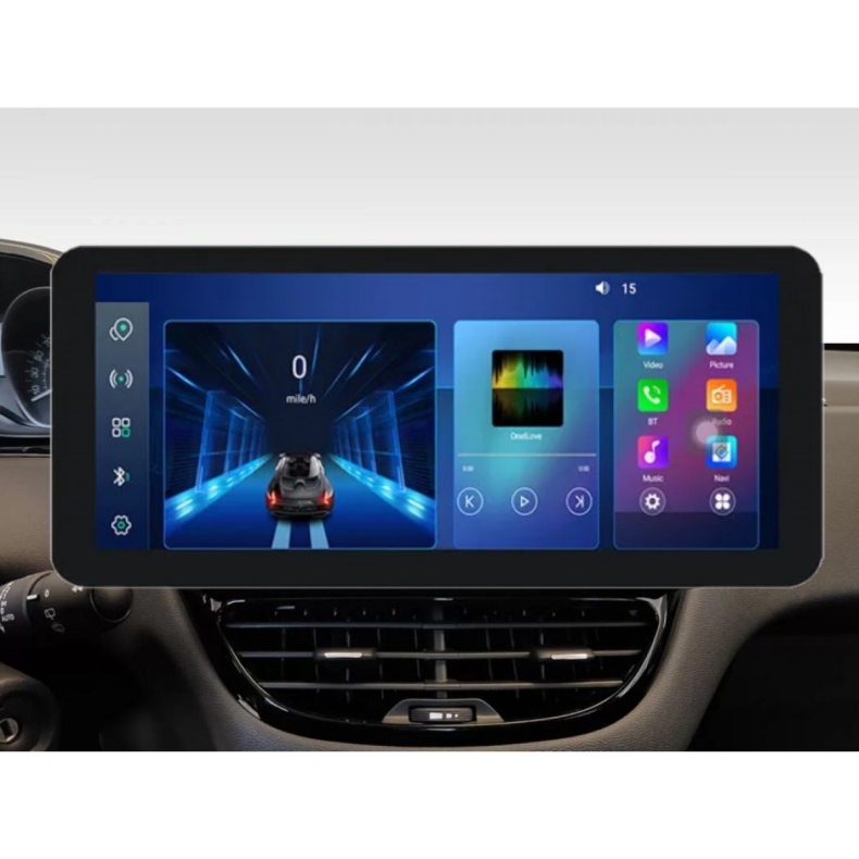 Мултимедия за Peugeot 2008 208 (2012–2019) 12.3" - 1DIN + 397 - Image 2