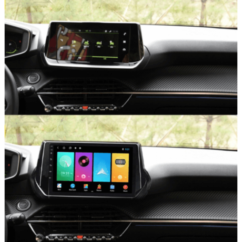 Мултимедия за Peugeot 2008 208 (2019–2023) 9″ - 1DIN - Image 3