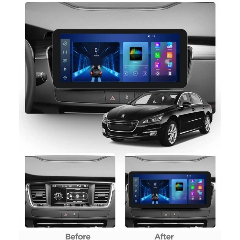 Мултимедия за Peugeot 508 (2011–2018) 12.3" - Image 2