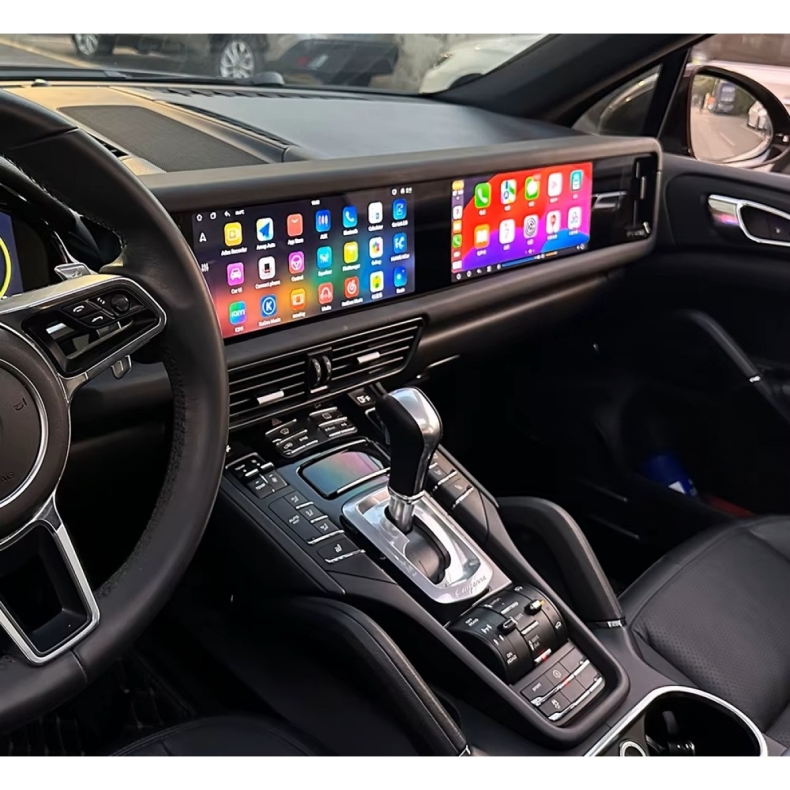 Мултимедия за Porsche Cayenne (2011-2017) 24.6" - Двоен екран - Image 2