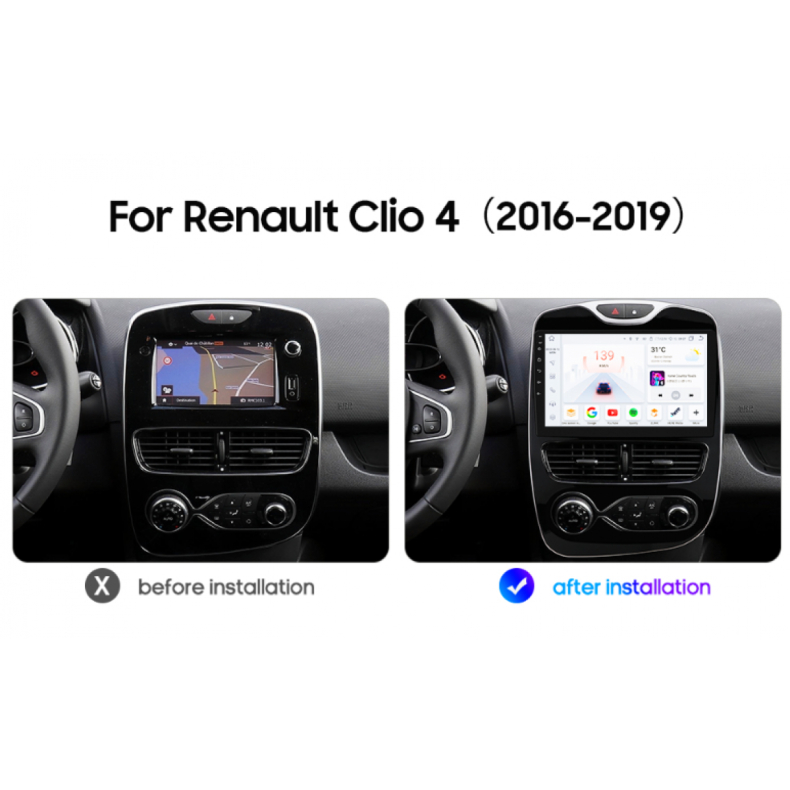 Мултимедия за Renault Clio (2016–2019) 10" - Image 3