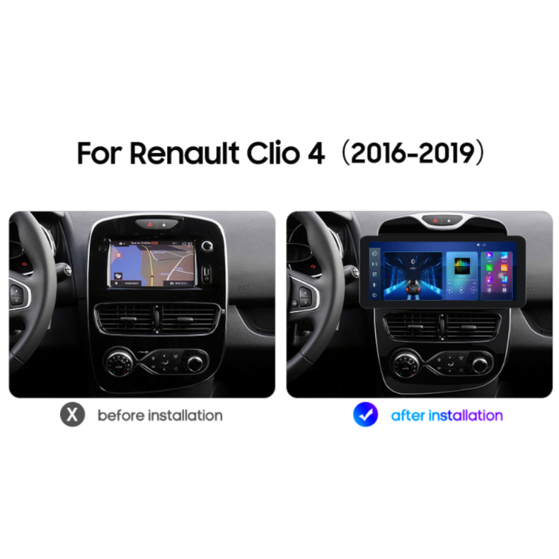 Мултимедия за Renault Clio (2016–2019) 12.3" - Image 2