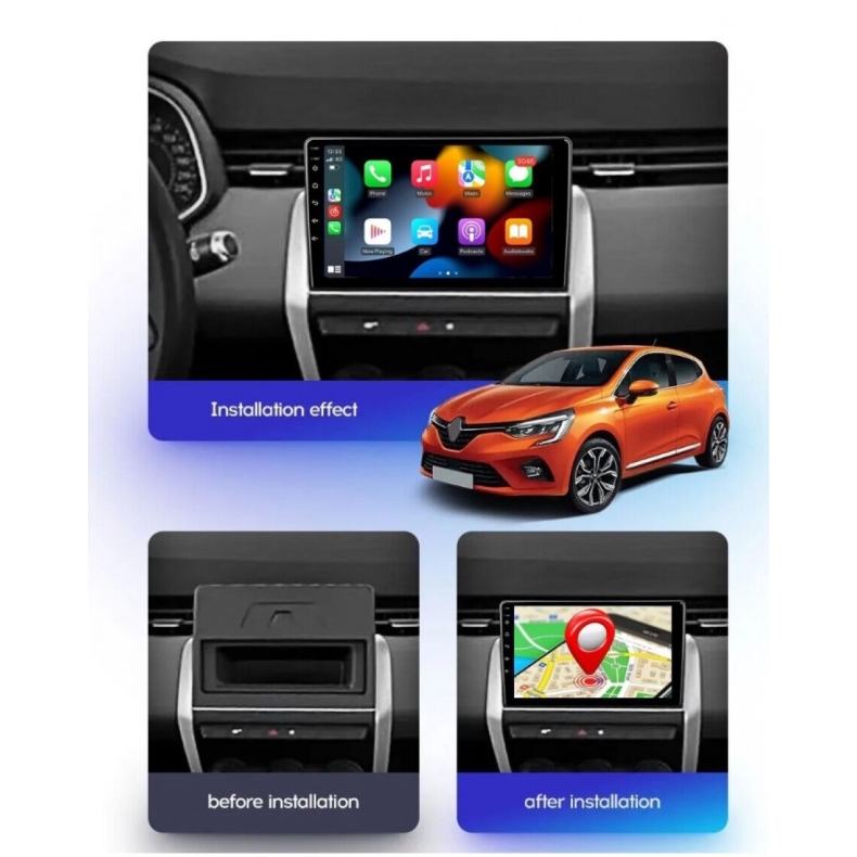 Мултимедия за Renault Clio 5 Zoe (2019–2025) 9" - Image 3