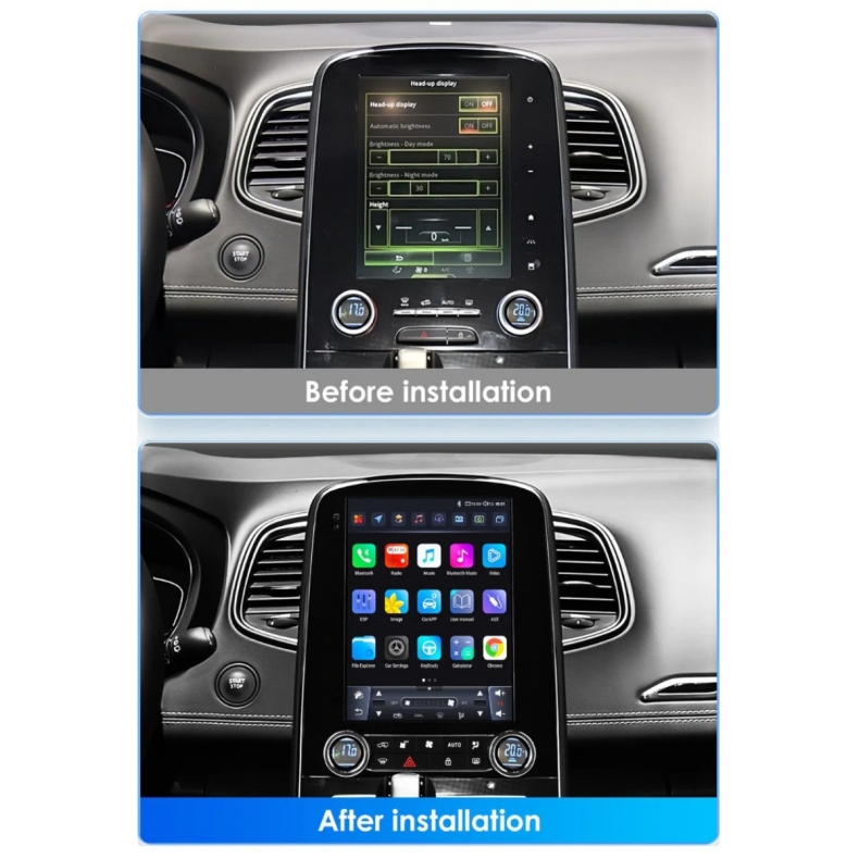 Мултимедия за Renault Scenic (2013-2024) 9.7" - Вертикална - Image 2