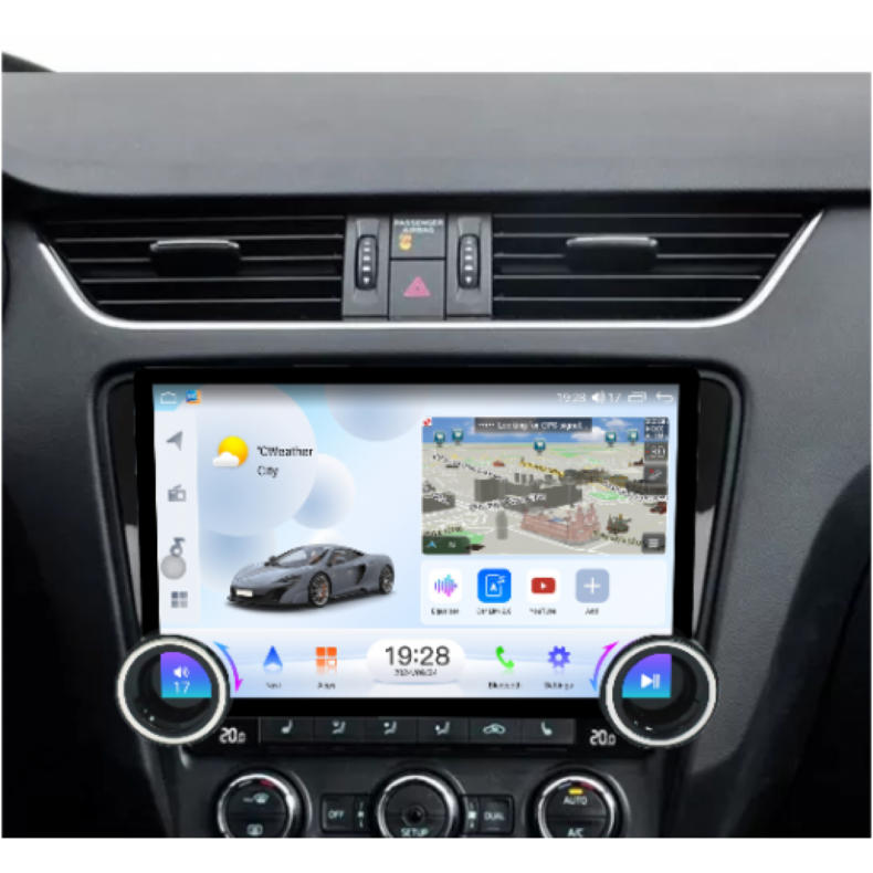 Мултимедия за Skoda Rapid Seat Toledo (2013–2017) 11.5″ - Черен мат - Image 2