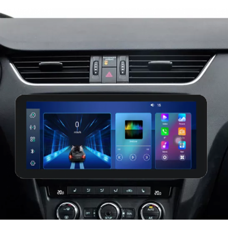 Мултимедия за Skoda Rapid Seat Toledo (2013–2017) 12.3″ - Черен мат - Image 2