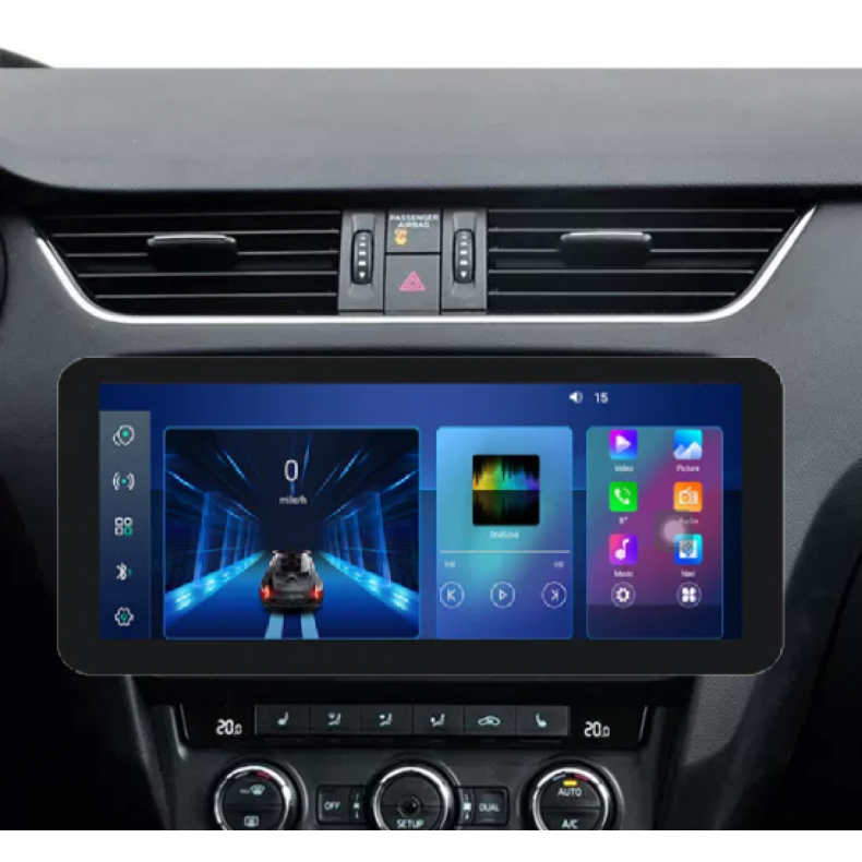 Мултимедия за Skoda Rapid Seat Toledo (2013–2017) 12.3″ - Черен мат - Image 2