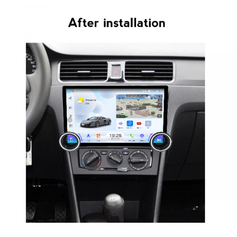 Мултимедия за Skoda Rapid Seat Toledo (2013-2017) 11.5" - Image 2