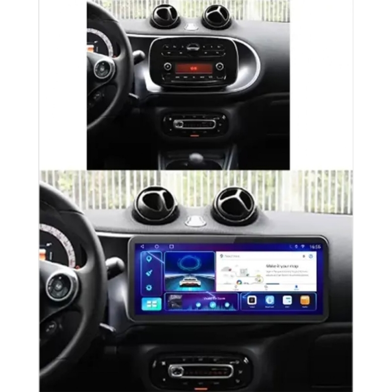 Мултимедия за Smart Fortwo C453 A453 (2016-2022) 12.3" - Low - Image 2