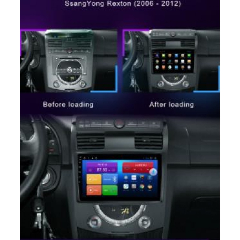 Мултимедия за SsangYong Rexton (2006–2012) 10" - Image 3