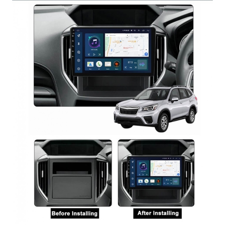 Мултимедия за Subaru Forester (2019-2024) Impreza Crosstrek (2017-2023) 9" - Image 3