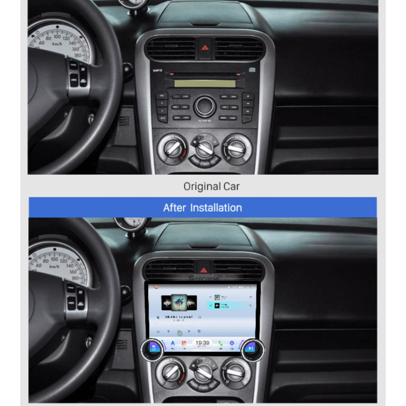 Мултимедия за Suzuki Splash Opel Agila (2008–2012) 11.5" - Image 2