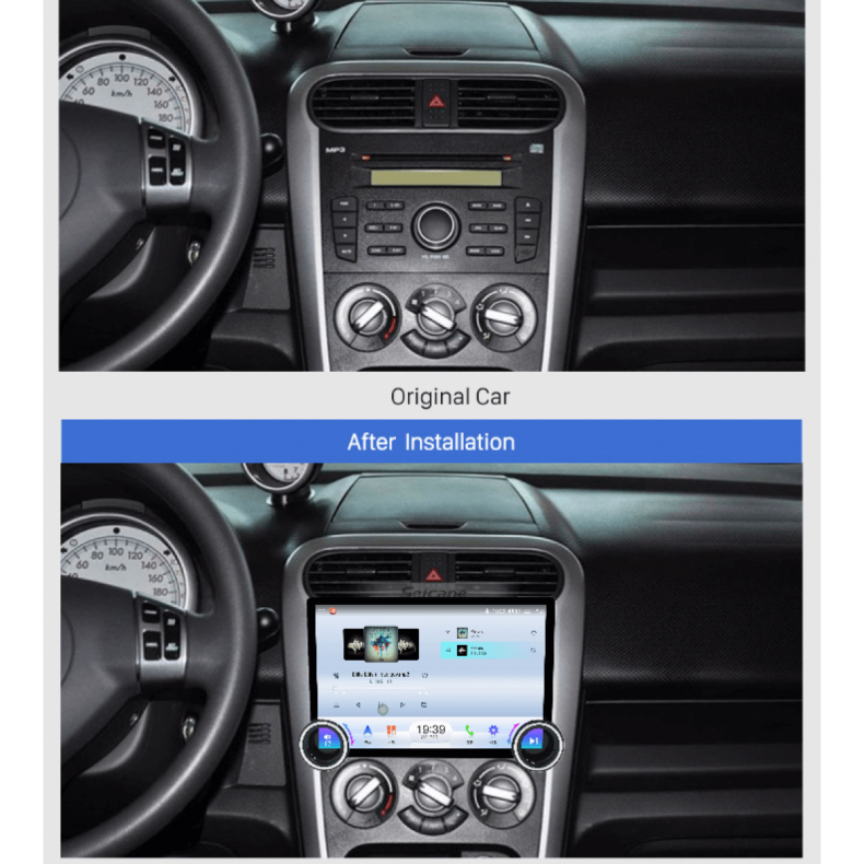 Мултимедия за Suzuki Splash Opel Agila (2008–2012) 11.5" - Image 2