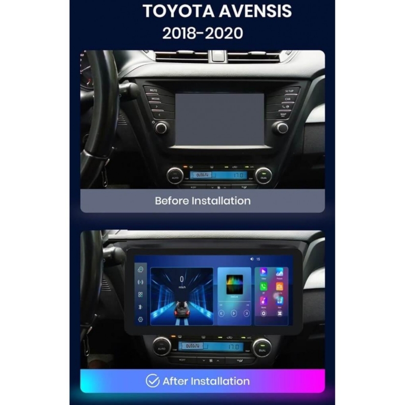 Мултимедия за Toyota Avensis T27 2nd FL (2015-2019) 12.3″ - Image 2