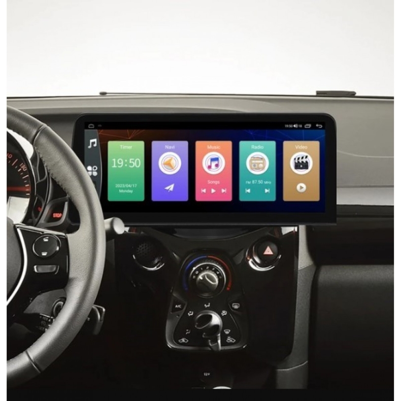 Мултимедия за Toyota Aygo Peugeot 108 Citroen C1 (2016-2020) 12.3" - Image 2