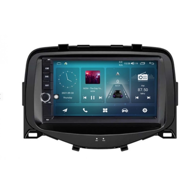 Мултимедия за Toyota Aygo Peugeot 108 Citroen C1 2Gen (2014-2020) 7"