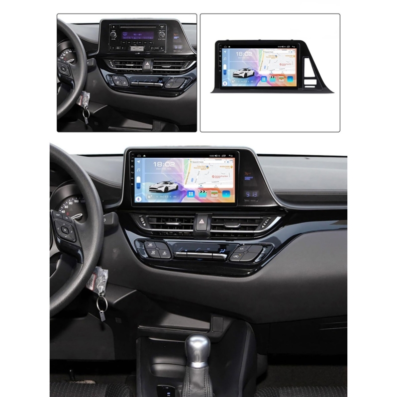 Мултимедия за Toyota CHR (2016–2020) 9″ - USA (+1DIN) - Image 3