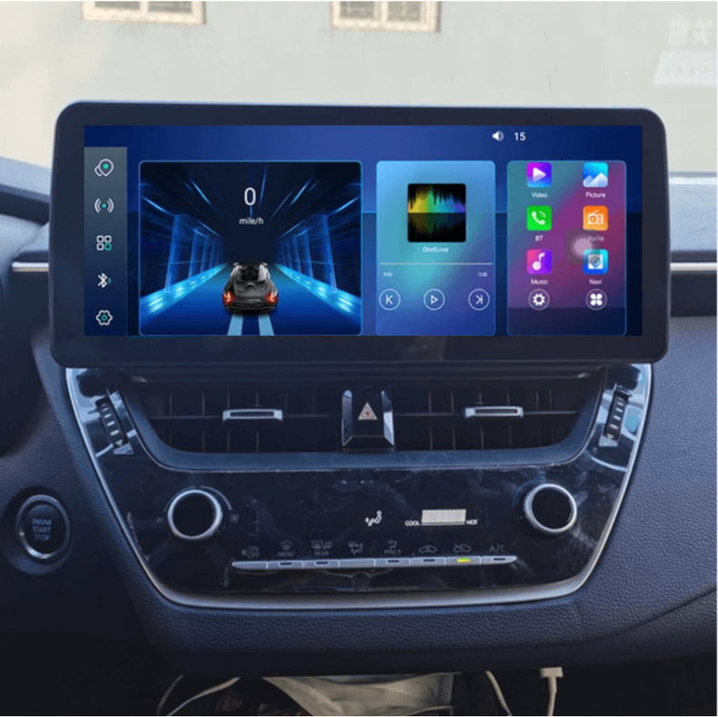 Мултимедия за Toyota Corolla Altis Auris (2019) 12.3″ - 1DIN - Image 2