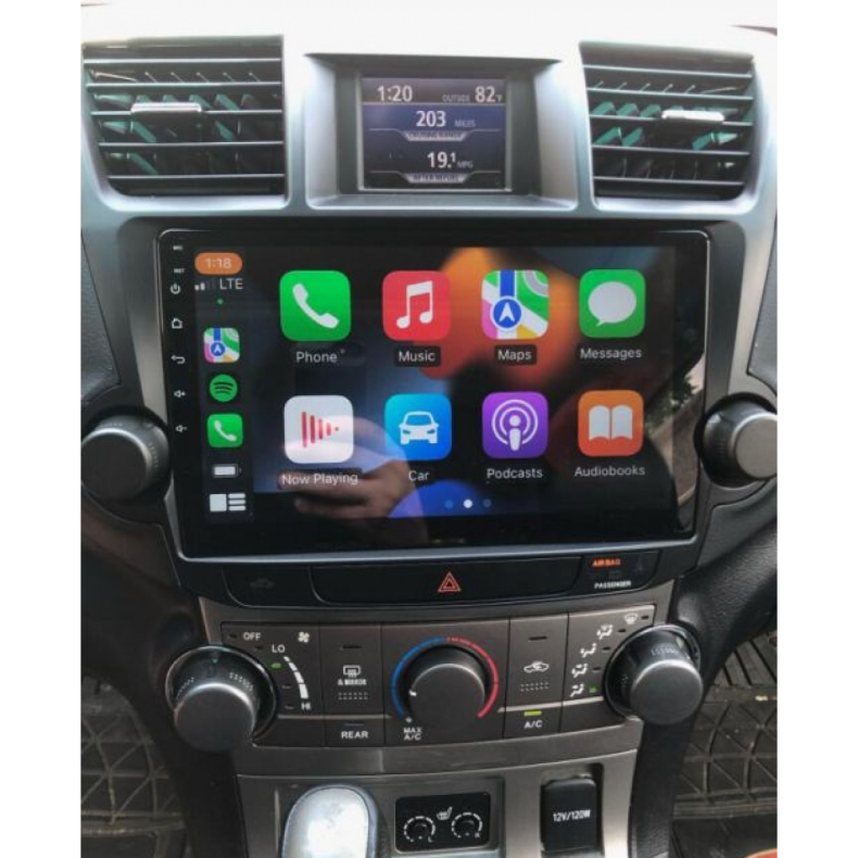 Мултимедия за Toyota Highlander Kluger (2008-2013) 10" - Image 4