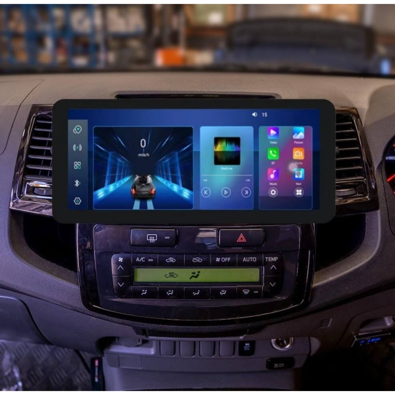 Мултимедия за Toyota Hilux (2010–2015) 12.3″ - Климатроник - Image 2