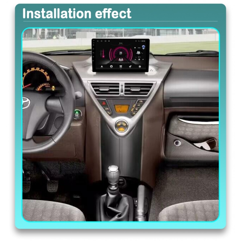 Мултимедия за Toyota iQ Scion iQ (2008–2015) 9″ - Image 3