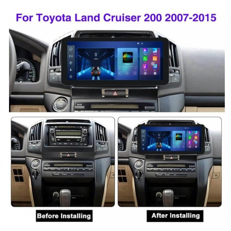 Мултимедия за Toyota Land Cruiser 200 (2007–2015) 12.3″ - Image 2