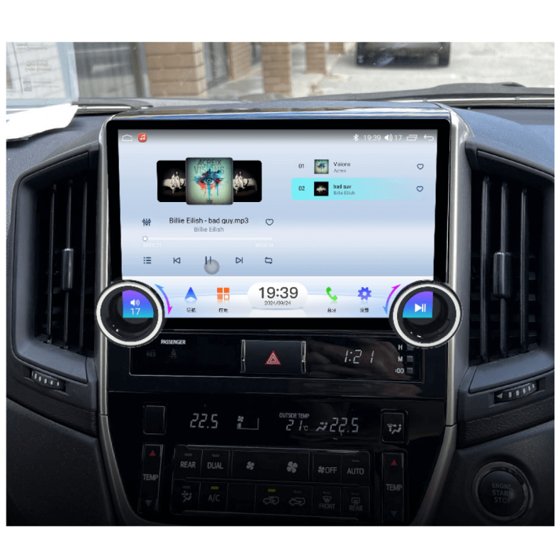 Мултимедия за Toyota Land Cruiser 200 (2016-2018) 11.5" - Low - Image 2