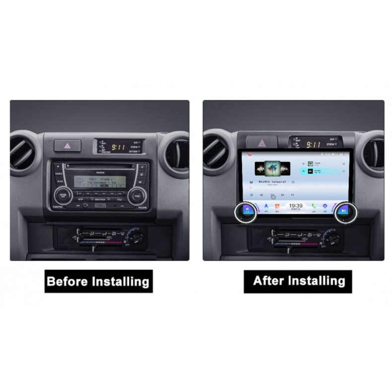 Мултимедия за Toyota Land Cruiser 70 Series (2007–2021) 11.5″ - Image 2