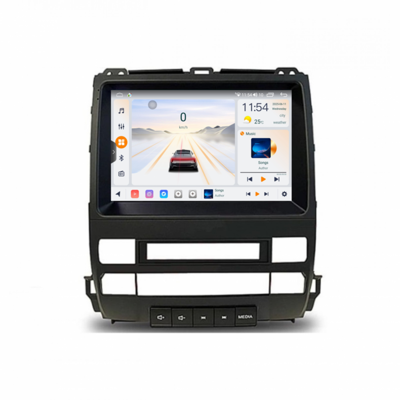 Мултимедия за Toyota Land Cruiser J120 Lexus GX470 (2002-2009) 9" - Image 2