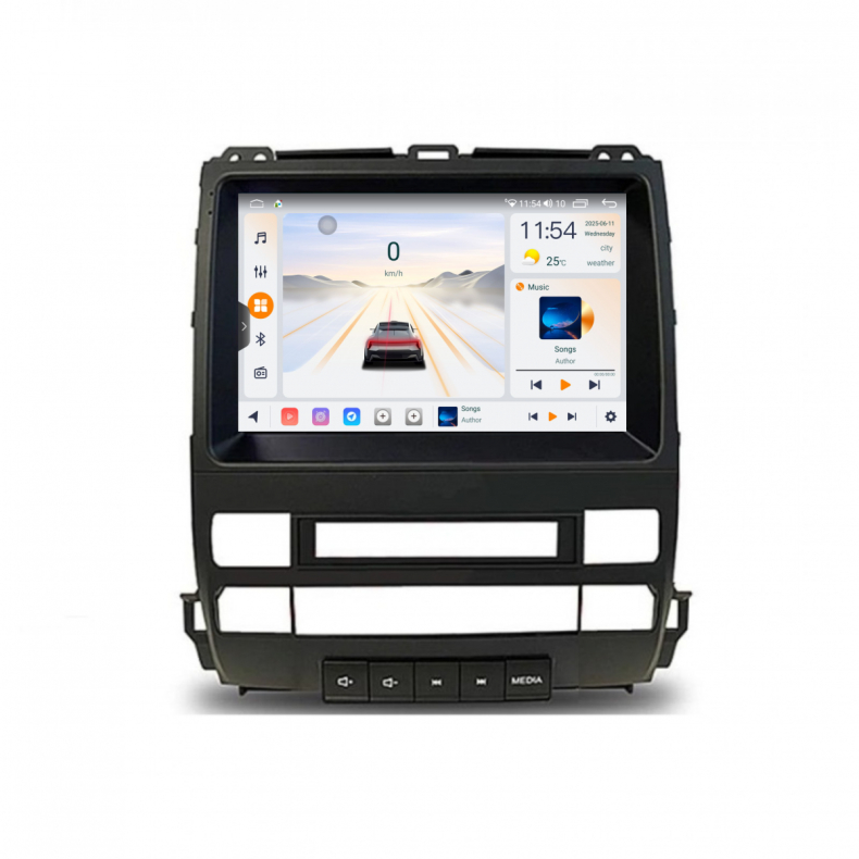 Мултимедия за Toyota Land Cruiser J120 Lexus GX470 (2002-2009) 9" - Image 2