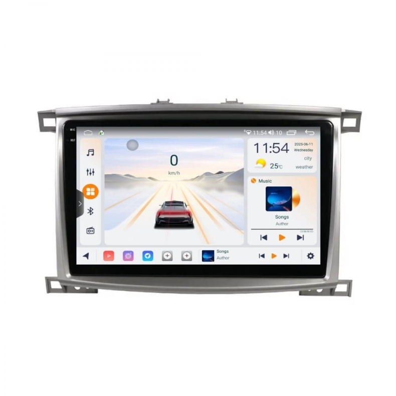 Мултимедия за Lexus LX 470 Toyota Land Cruiser J100 (2003–2007) 10″ - Климатроник - Image 2