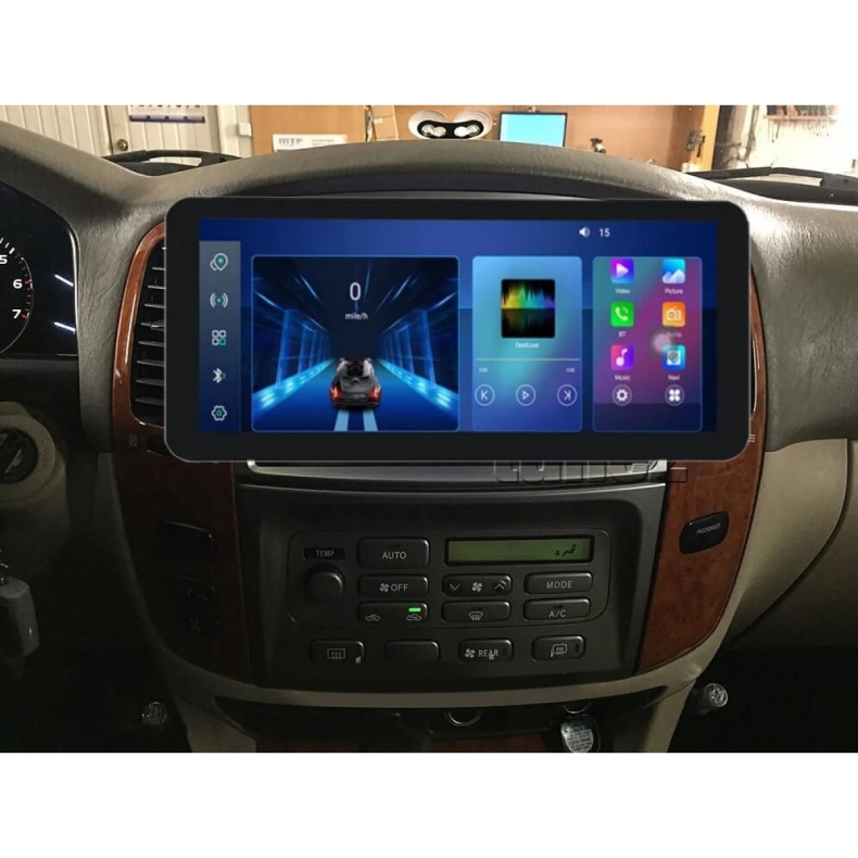 Мултимедия за Lexus LX 470 Toyota Land Cruiser J100 (2003–2007) 12.3″ - Климатроник - Image 2