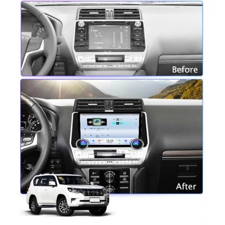 Мултимедия за Toyota Land Cruiser Prado J150 (2017–2022) 11.5″ - Image 2