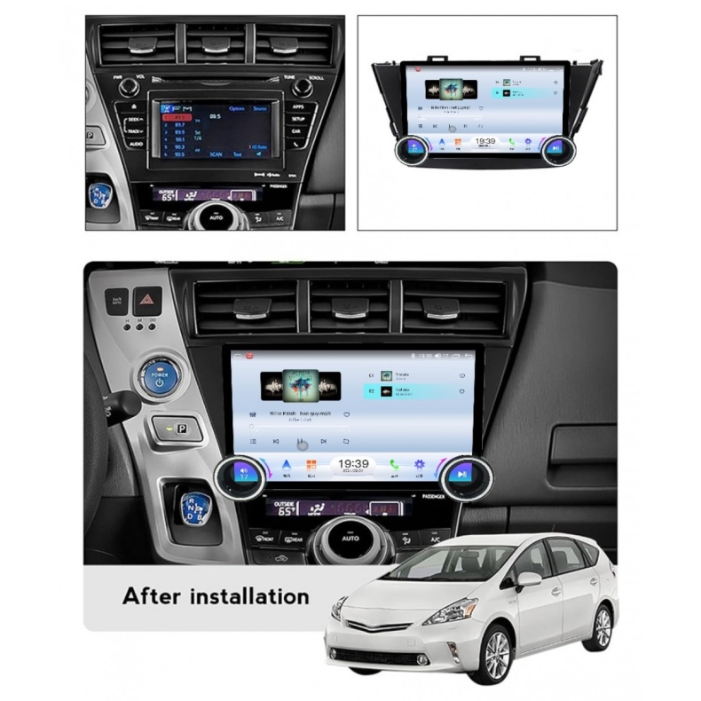 Мултимедия за Toyota Prius Plus Prius  Alpha (2012–2015) 11.5″ - Image 2