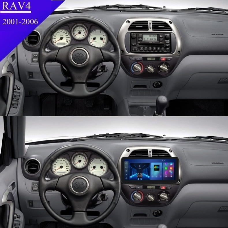 Мултимедия за Toyota RAV4 (2001–2005) 12.3″ 9118 - Image 2