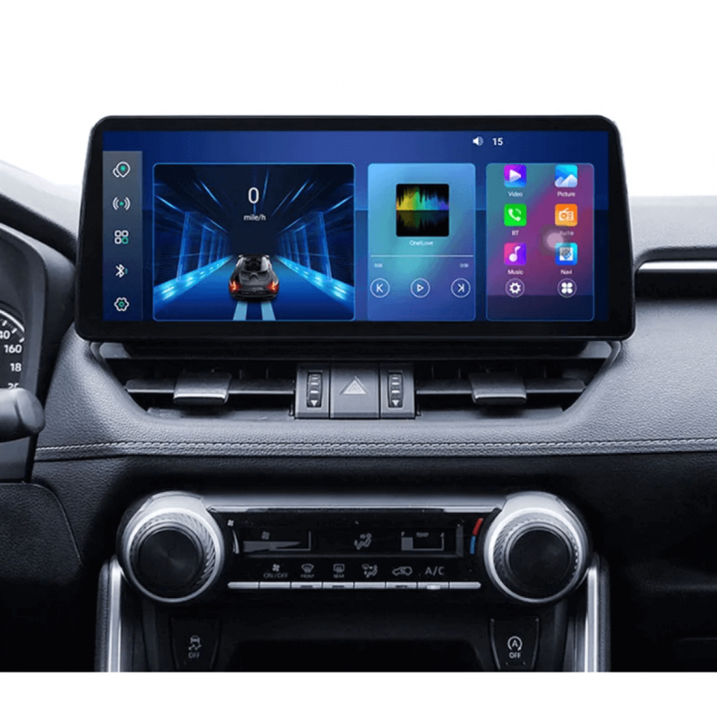 Мултимедия за Toyota RAV4 (2019-2024) Suzuki Across (2020-2024) 12.3″ - 1DIN + 397 - Image 2