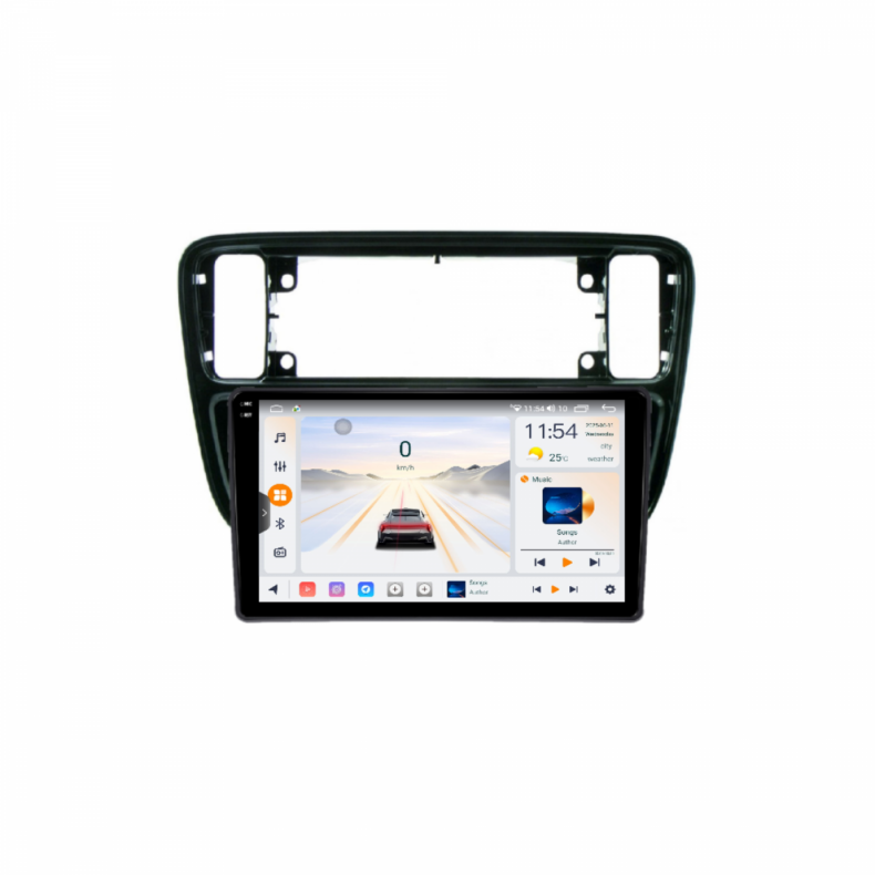 Мултимедия за Volkswagen UP Skoda Citigo Seat Mii (2011-2016) 9" - Черен гланц - 1DIN - Image 2