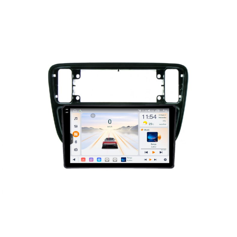 Мултимедия за Volkswagen UP Skoda Citigo Seat Mii (2011-2016) 9" - Черен гланц - 1DIN - Image 2
