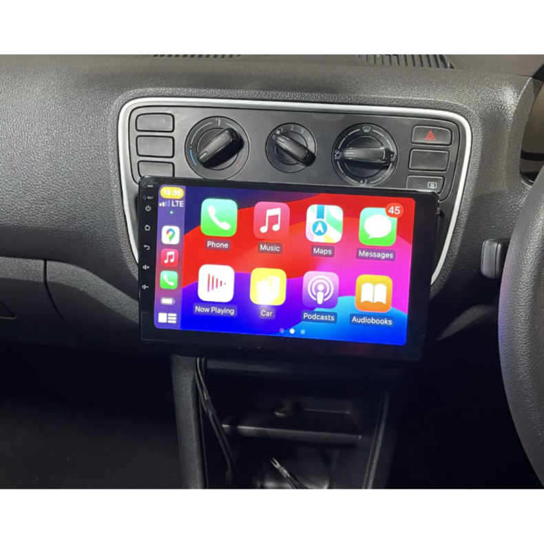 Мултимедия за Volkswagen UP Skoda Citigo Seat Mii (2011-2016) 9" - Черен гланц - 1DIN - Image 4