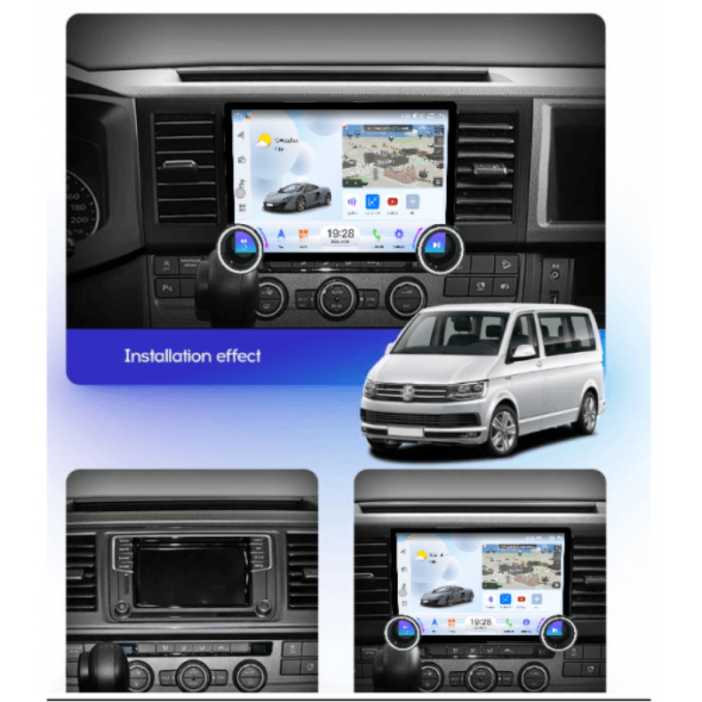 Мултимедия за VW Caravelle 6 Gen Multivan Transporter T6 T6.1 (2016-2022) 11.5" - Image 2