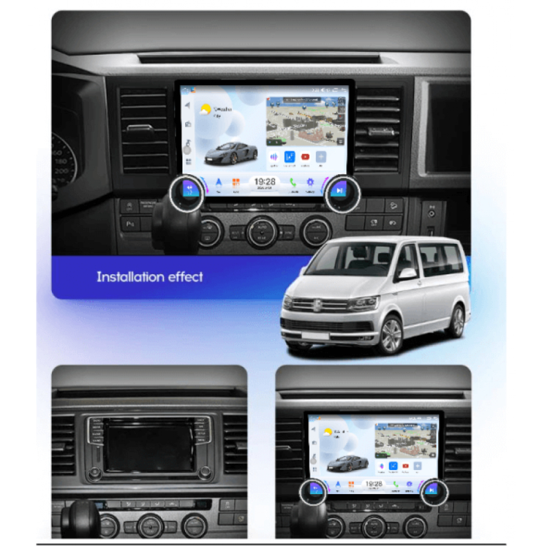 Мултимедия за VW Caravelle 6 Gen Multivan Transporter T6 T6.1 (2016-2022) 11.5" - Image 2