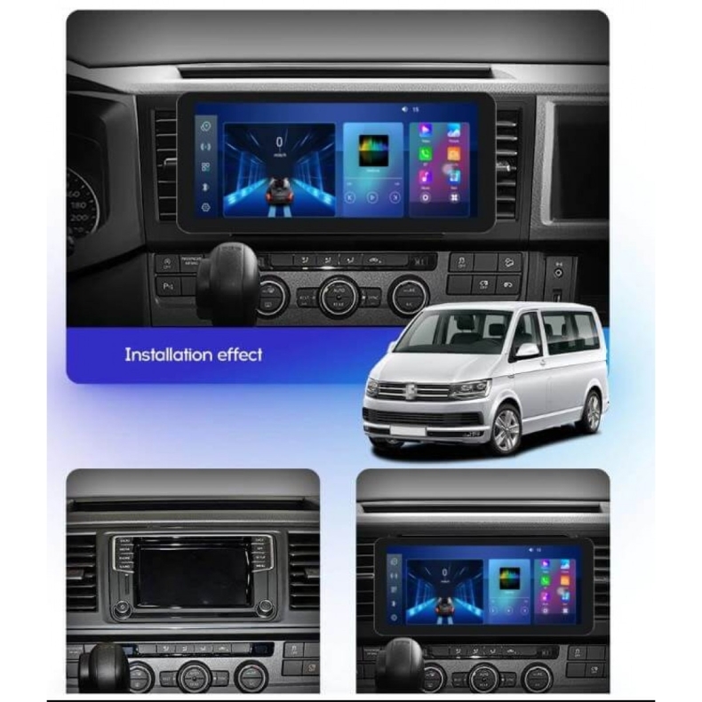 Мултимедия за VW Caravelle 6 Gen Multivan Transporter T6 T6.1 (2016-2022) 12.3" - Image 2