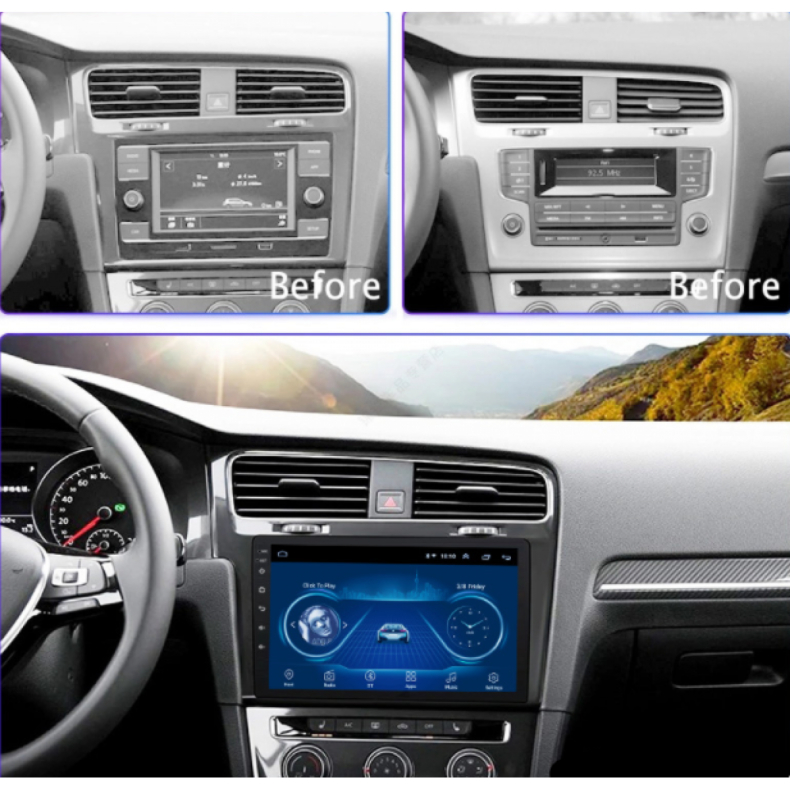 Мултимедия за VW Golf 7 (2012-2016) 10" - Сребърна - Image 3