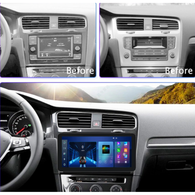 Мултимедия за VW Golf 7 (2012-2016) 12.3" - Сребърна - Image 2