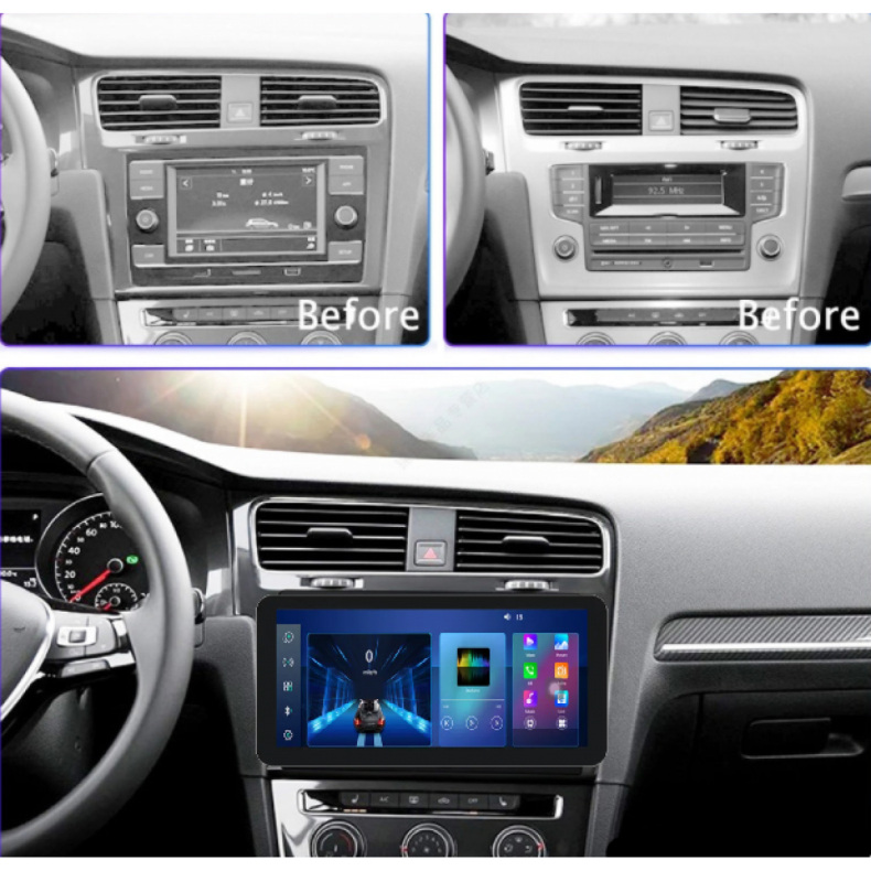 Мултимедия за VW Golf 7 (2012-2016) 12.3" - Сребърна - Image 2