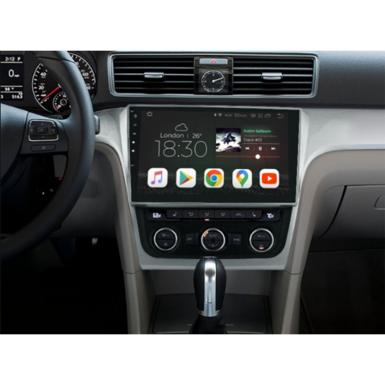 Мултимедия за VW Passat B7 (2012-2015) 10" USA - Сребърна - Image 3